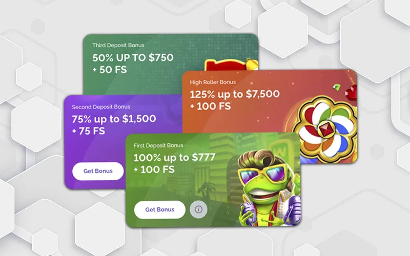 Take advantage of the Boho Casino bonus for games and betting.
