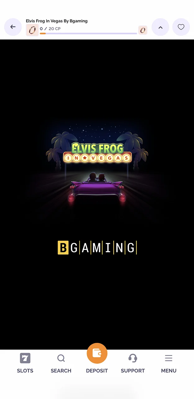 Choose your favourite game on the Boho Casino website.